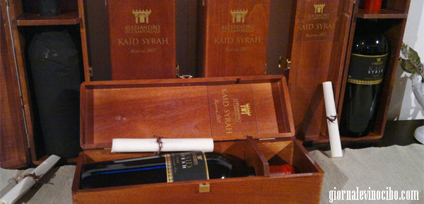 alessandro di camporeale riserva kaid giornalevinocibo