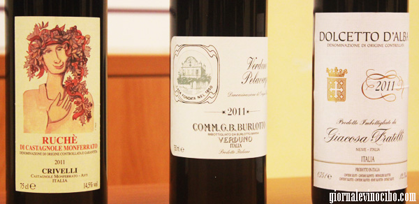 tasting vini piemonte ruchè pelaverga