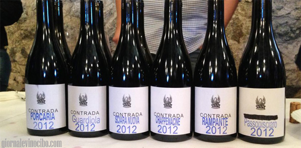 le contrade dell'etna 2013 passopisciaro varie contrade