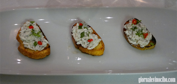 macchianera crostini di neonata