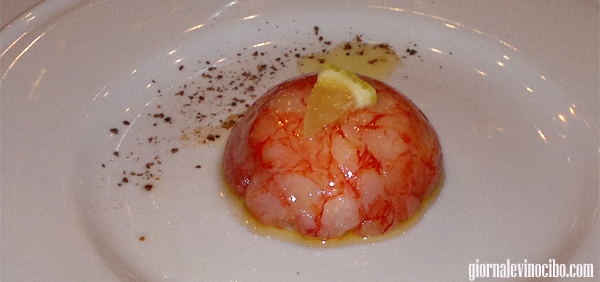 macchianera cupoletta tartar di gambero
