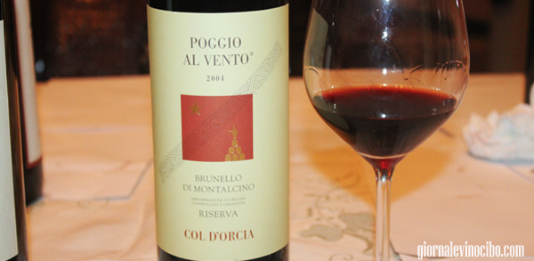 brunello di montalcino tenuta col d'orcia