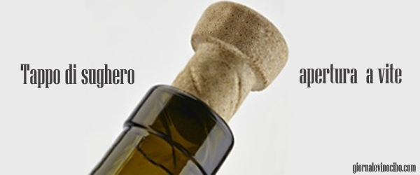 tappo di sughero a vite grande