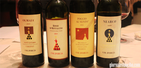 vini tenuta col d'orcia