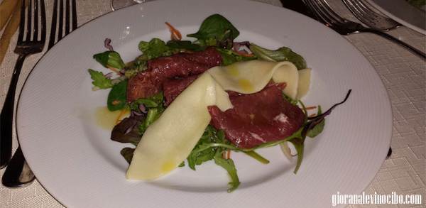 cena antinori la galleria ais palermo antipasto