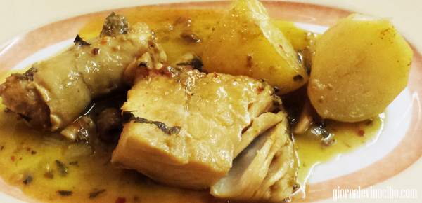 pesce stocco e la ventruzza