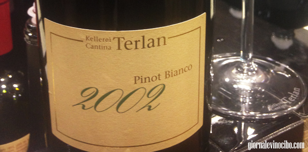 terlan pinot bianco giornalevinocibo