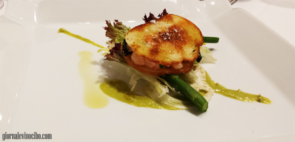 secondo tempo asparagi e gambero rosso