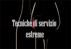 tecniche di servizio del vino