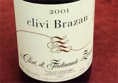 Brazan 2001 di Ferdinando Zanusso de I Clivi