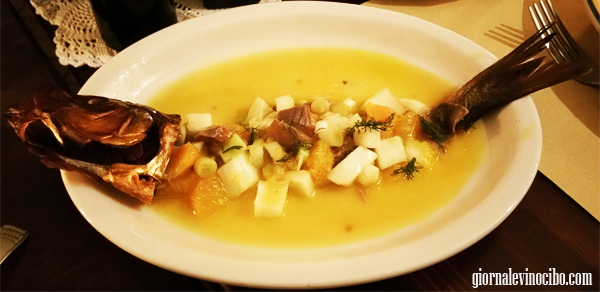 aringa all'ananas totò passami l'olio giornalevinocibo