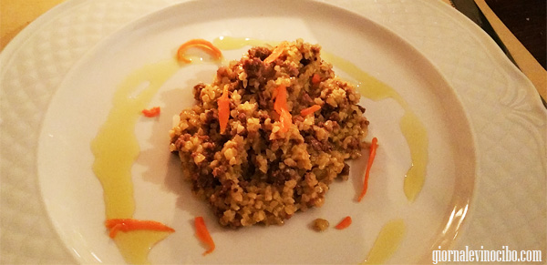 grano spezzato con ragù totò passami l'olio giornalevinocibo