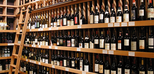 bottiglie vino enoteca