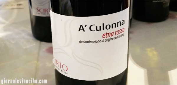 scirto a culonna giornalevinocibo