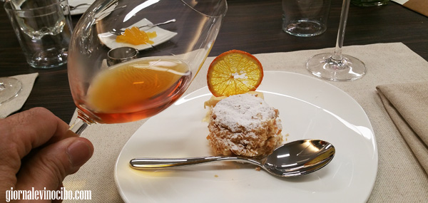 Millefoglie con gelato al caramello ben rye pino cuttaia giornalevinocibo