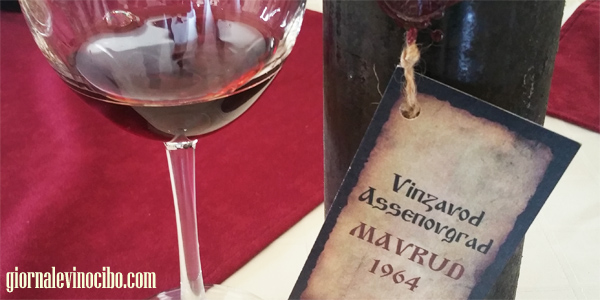 Assenovgrad- Chateau Asena mavrud 1964 ok giornalevinocibo